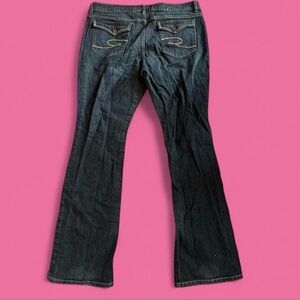 Angels Dark Blue Flare Jeans